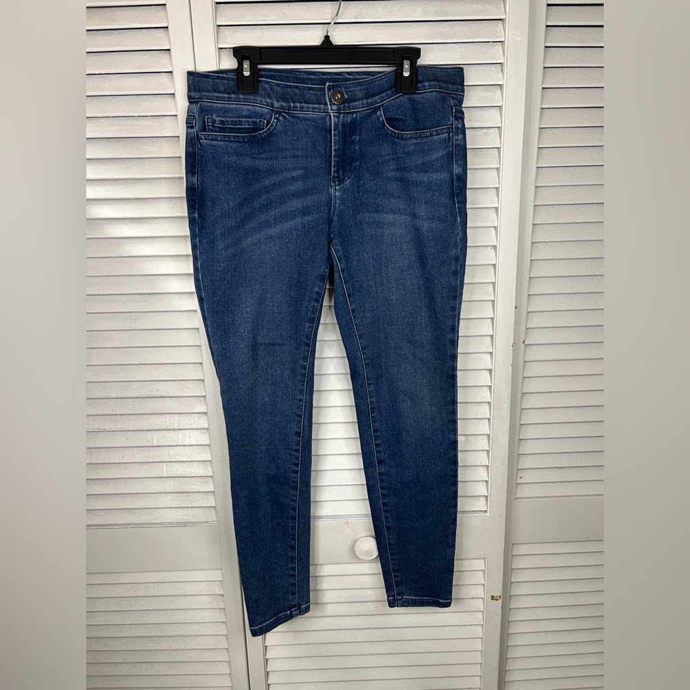 J Jill 5 Pocket Legging‎ Women's Blue Jeans Size 4P